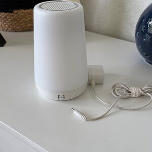 Hatch White Plug-In Night Light & Sound Speaker